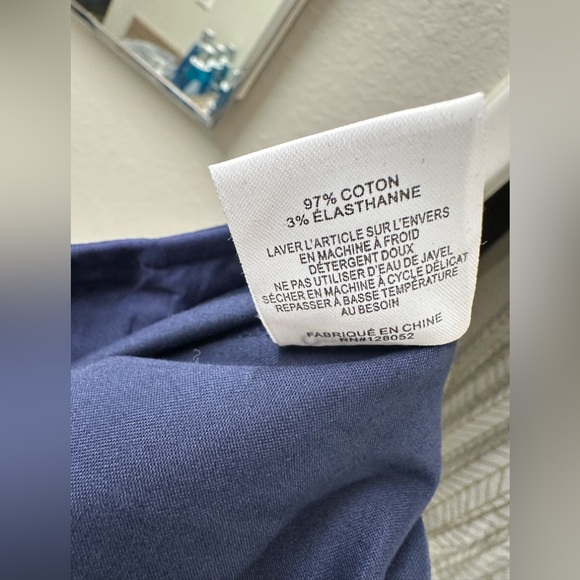 NWT Quiet Golf men’s Golf shorts Navy Blue With partial elastic waist drawstring - Picture 13 of 13